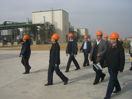 國家農(nóng)業(yè)部、財(cái)政部以及甘肅省農(nóng)業(yè)廳、財(cái)政廳等領(lǐng)導(dǎo)到公司考察調(diào)研