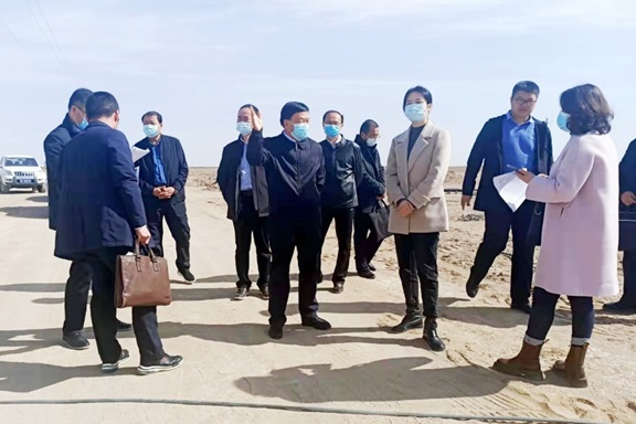 黨委書記、董事長劉興斌到金塔縣調(diào)研